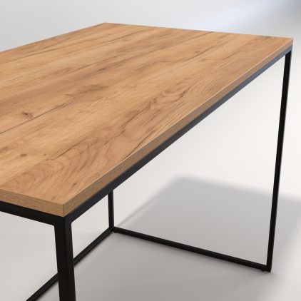 שולחן כתיבה Jul עץ + ברזל שחור