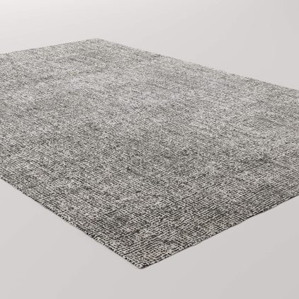 שטיח בלגי Grees שחור ולבן