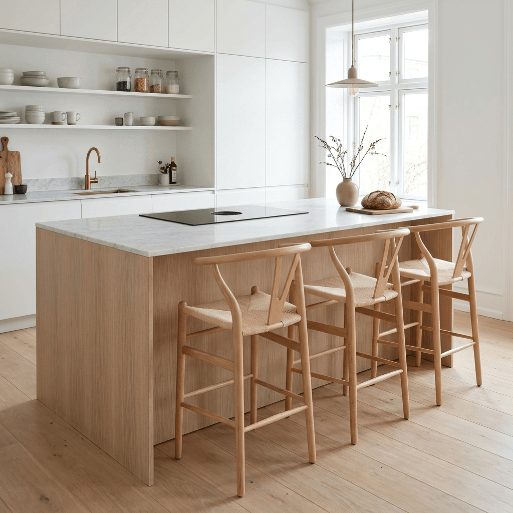 כיסא בר Yuli Oak