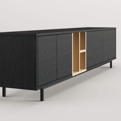 מזנון Alum Black