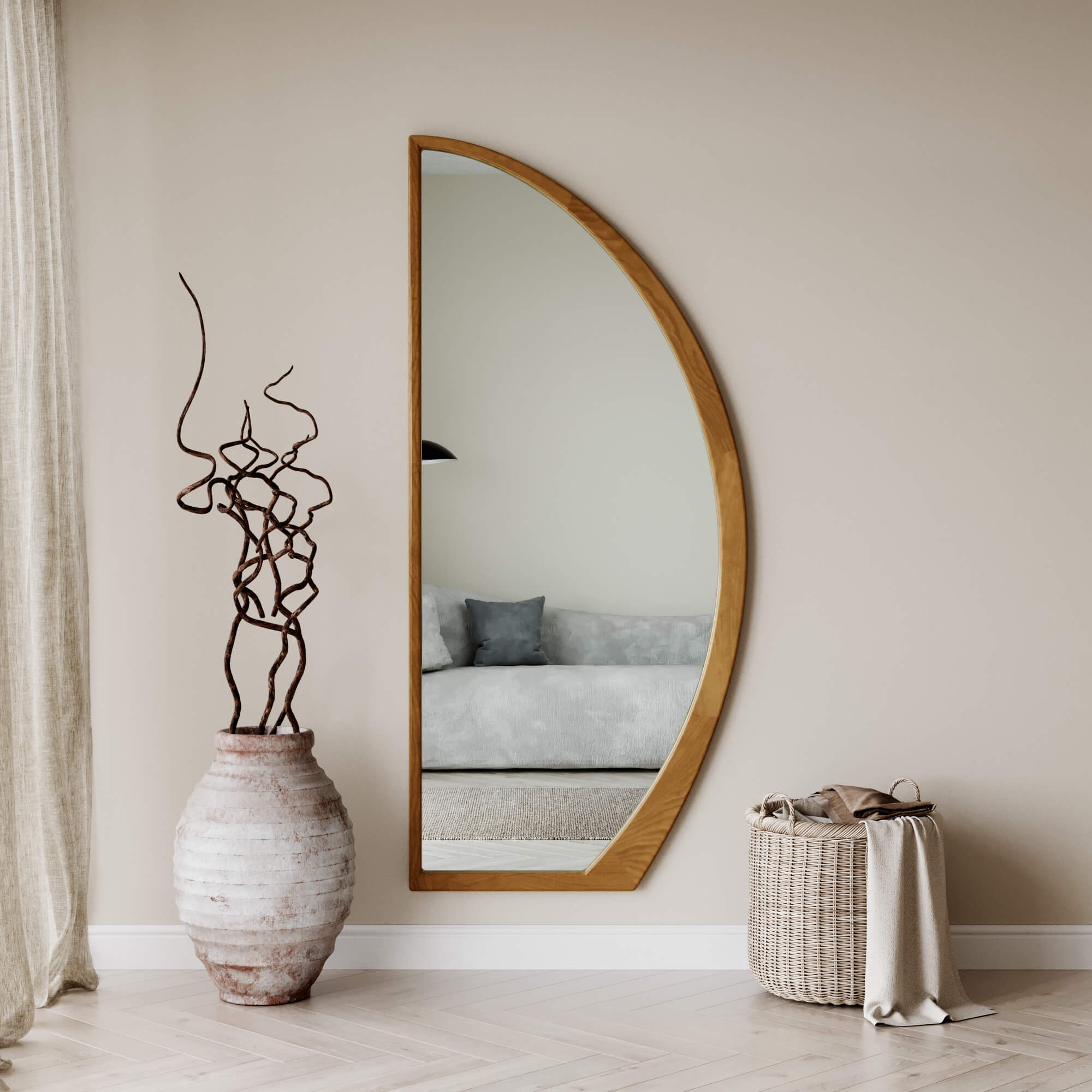 מראת גוף Half Moon Right