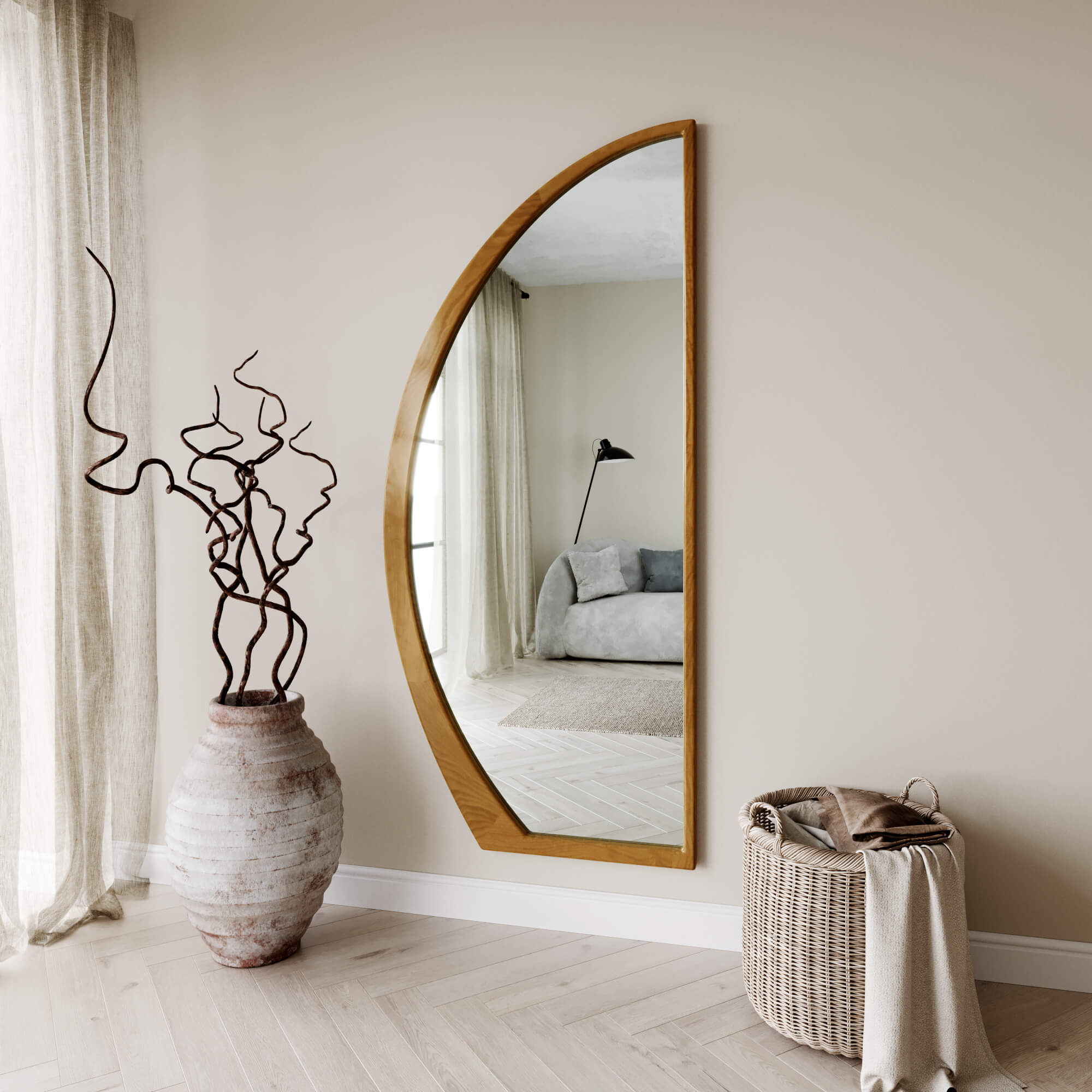 מראת גוף Half Moon Left מראת גוף Half Moon Left