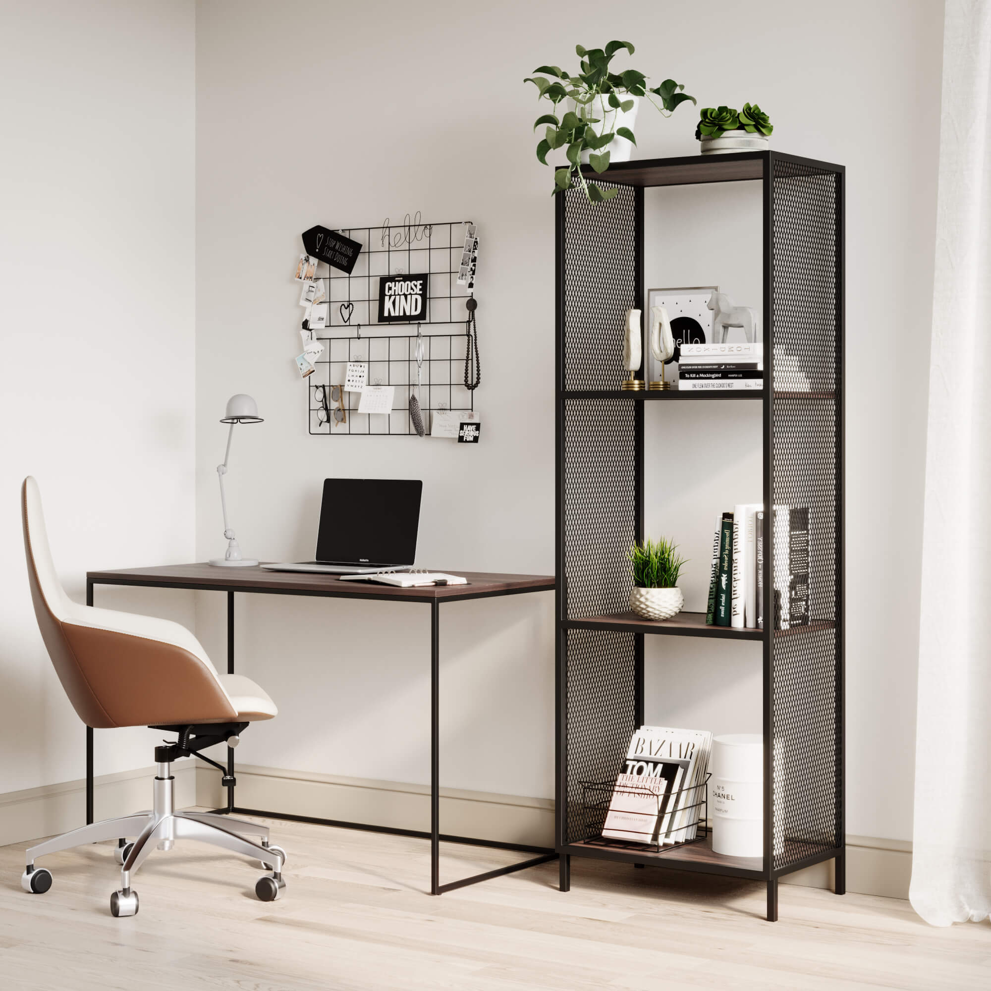 כוננית Nina אגוז