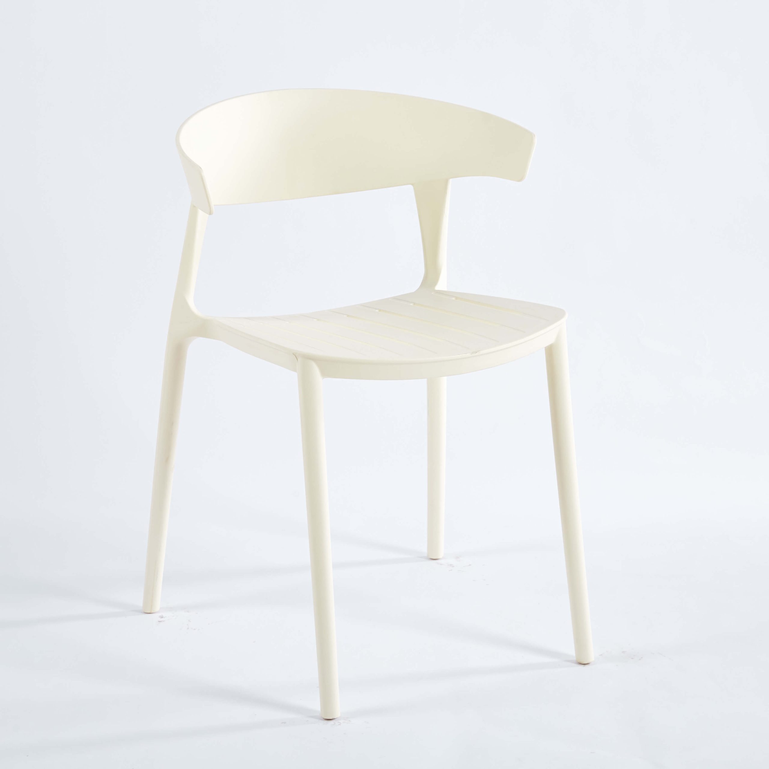 כיסא פולימר Stenly קרם כיסא פולימר Stenly קרם