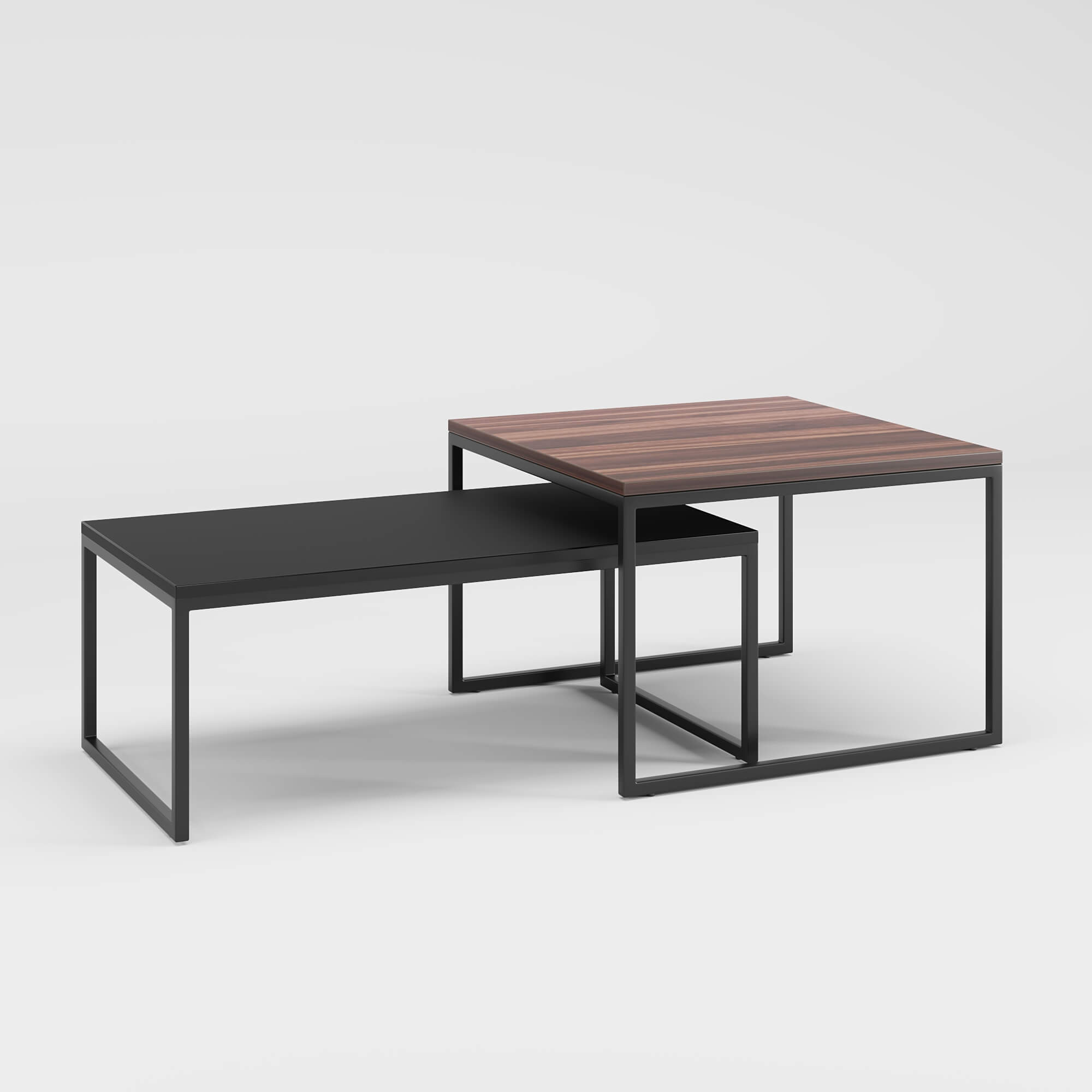 סט שולחנות קפה Yani אגוז