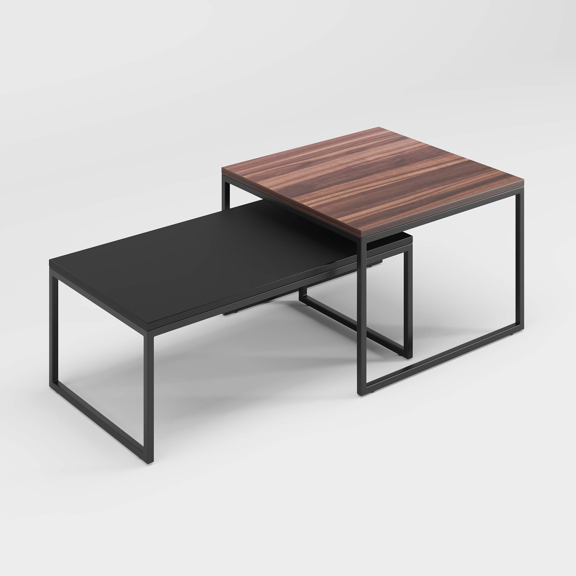 סט שולחנות קפה Yani אגוז