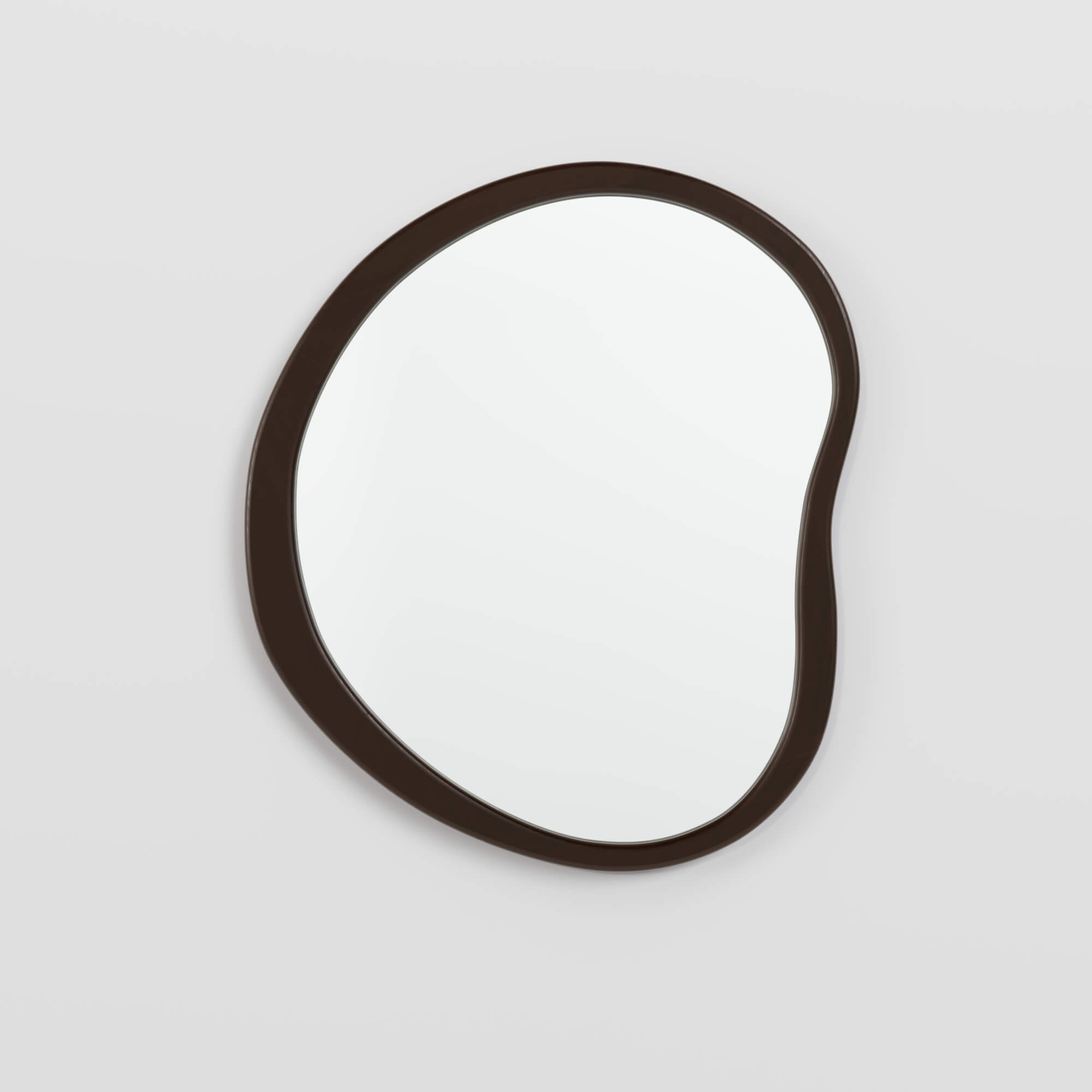 מראת Capsola עץ אגוז