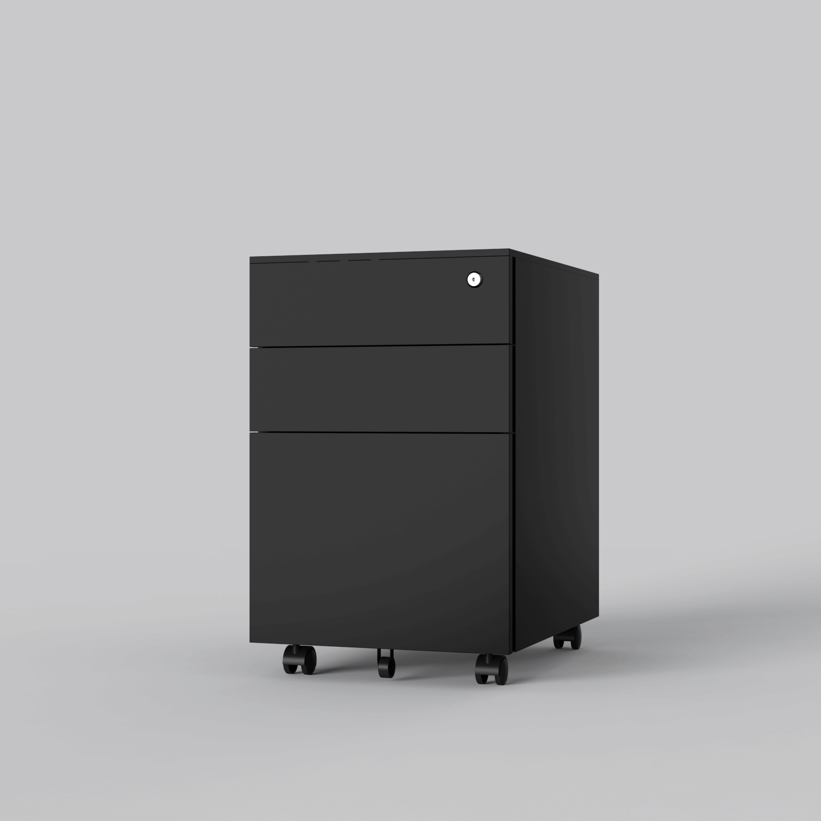 כוננית Metal Dresser שחורה