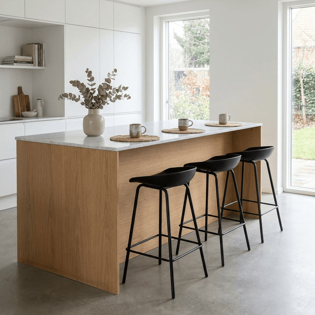 כיסא בר Poli Black