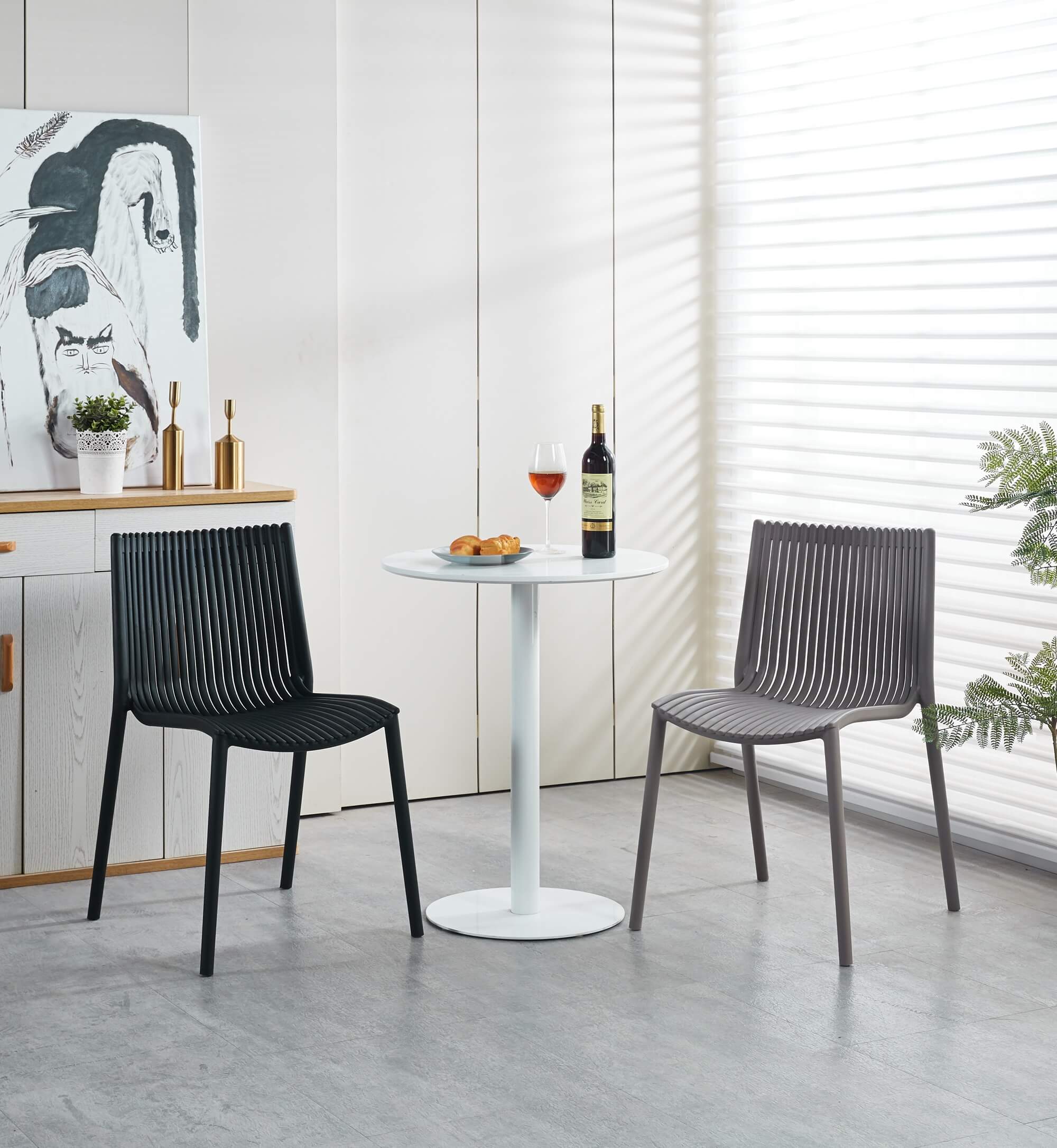 כיסא פולימר SUM שחור