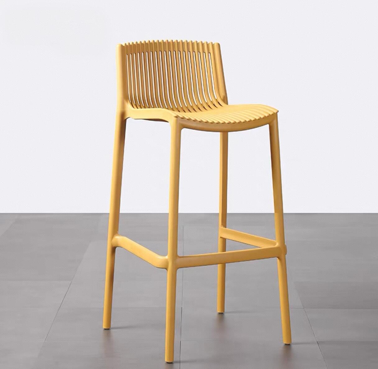 כיסא בר פולימר Yellow Sum כיסא בר פולימר Yellow Sum