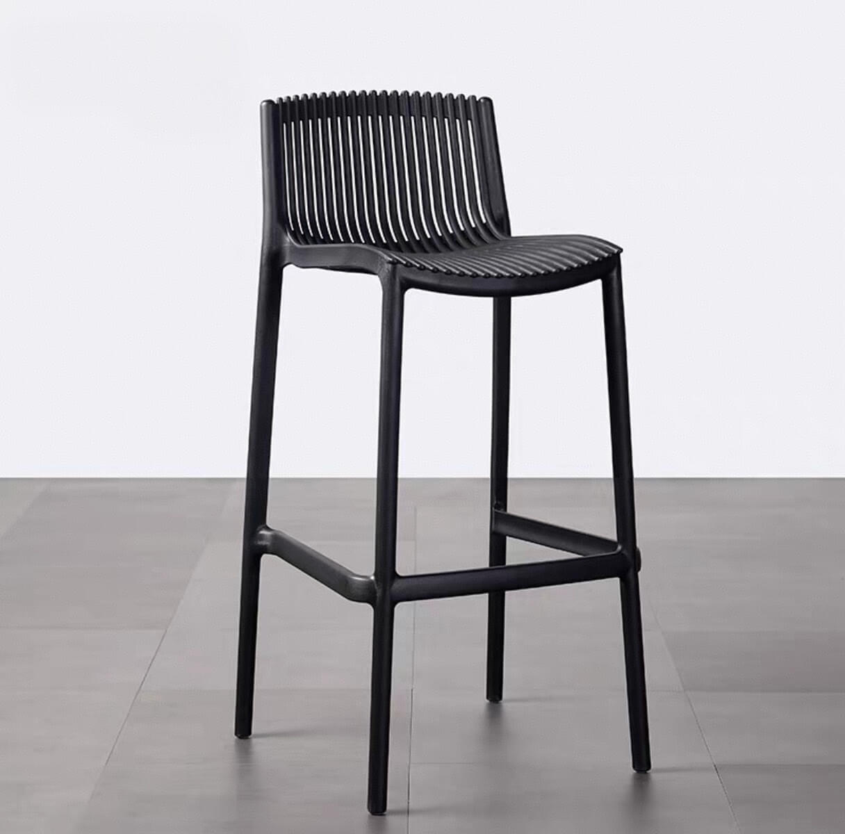 כיסא בר פולימר SUM שחור כיסא בר פולימר SUM שחור