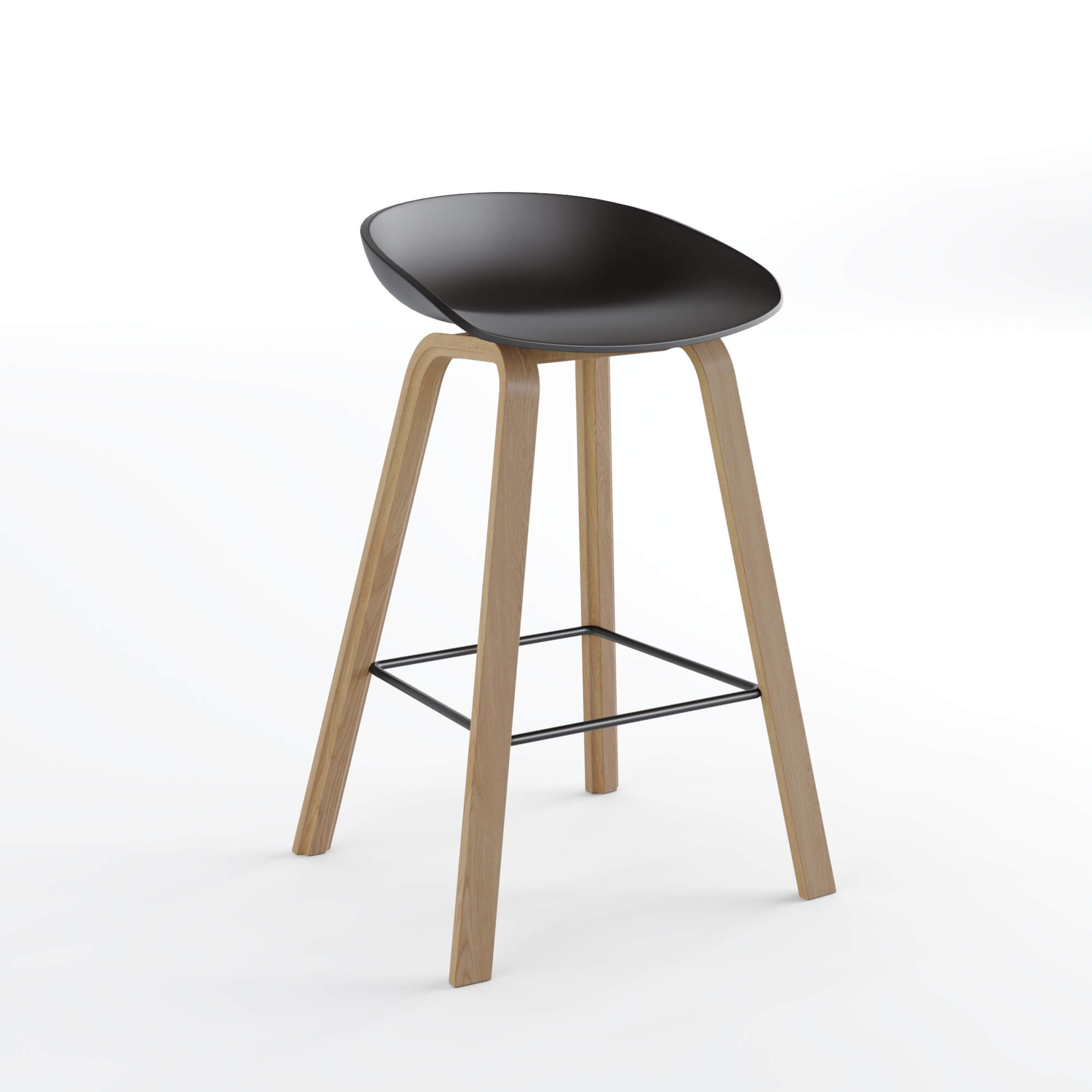 כיסא בר KISU שחור תמונה מספר: 6 כיסא בר KISU שחור תמונה מספר: 6