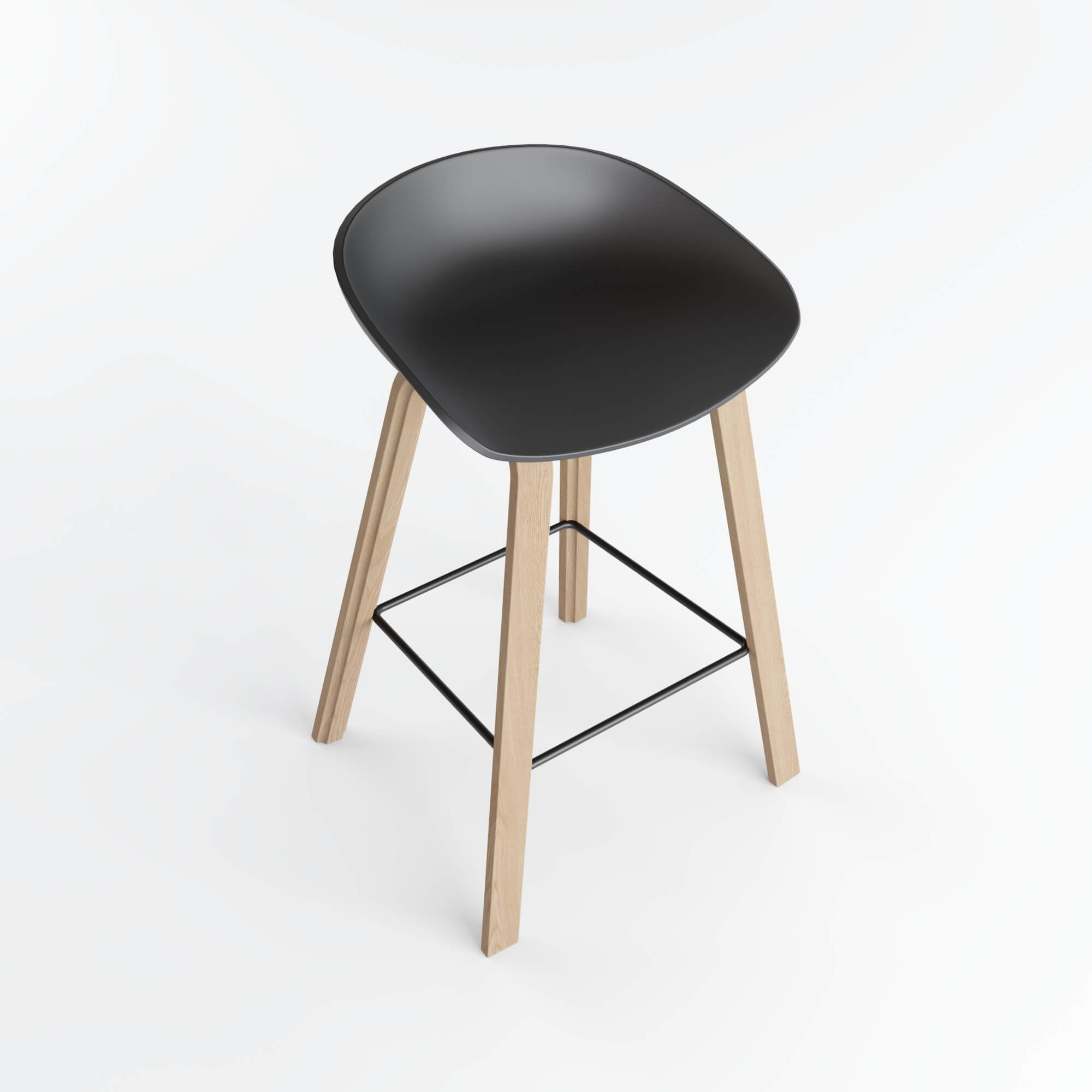 כיסא בר KISU שחור