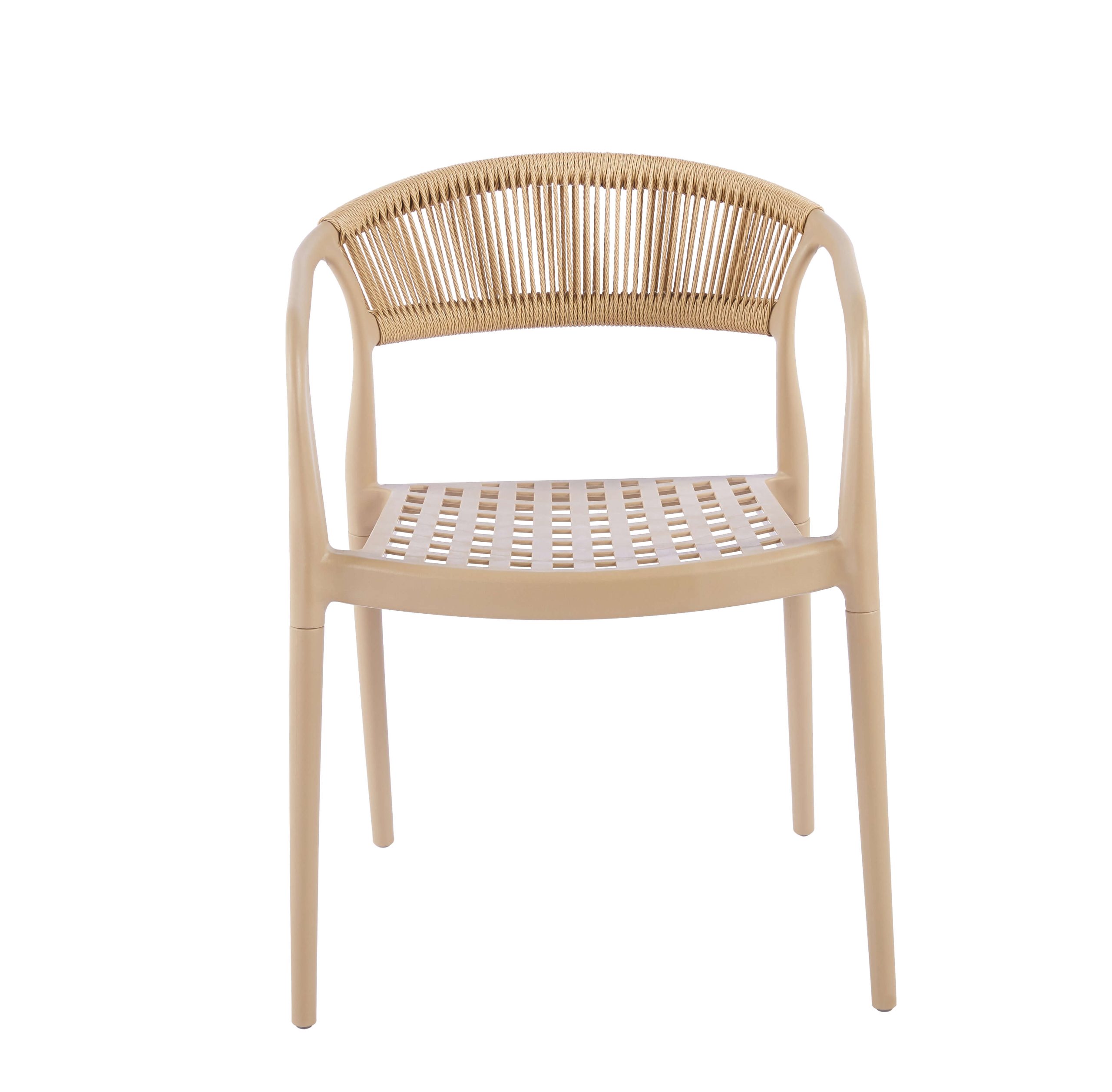 כיסא פולימר French קפה