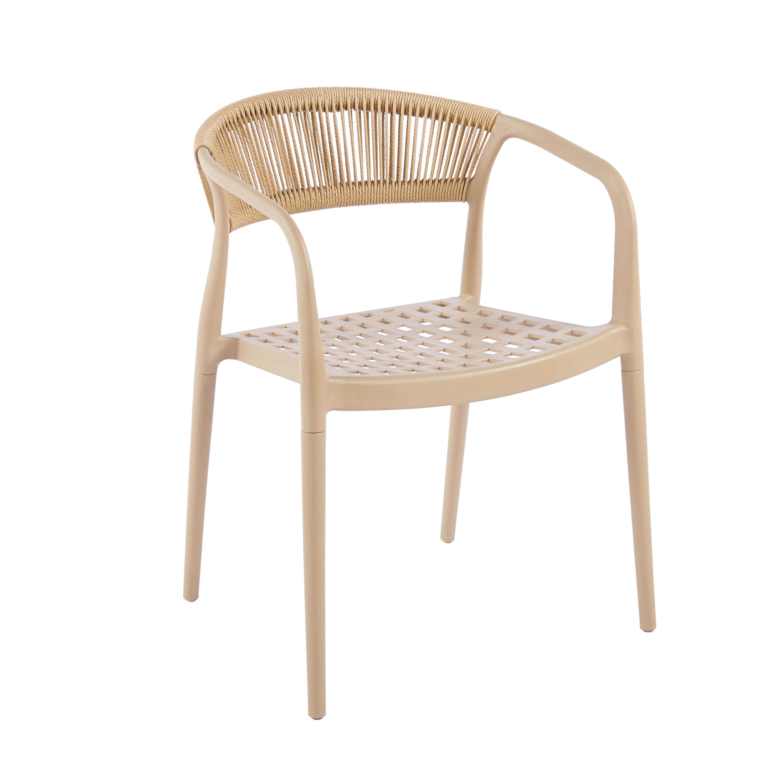 כיסא פולימר French קפה