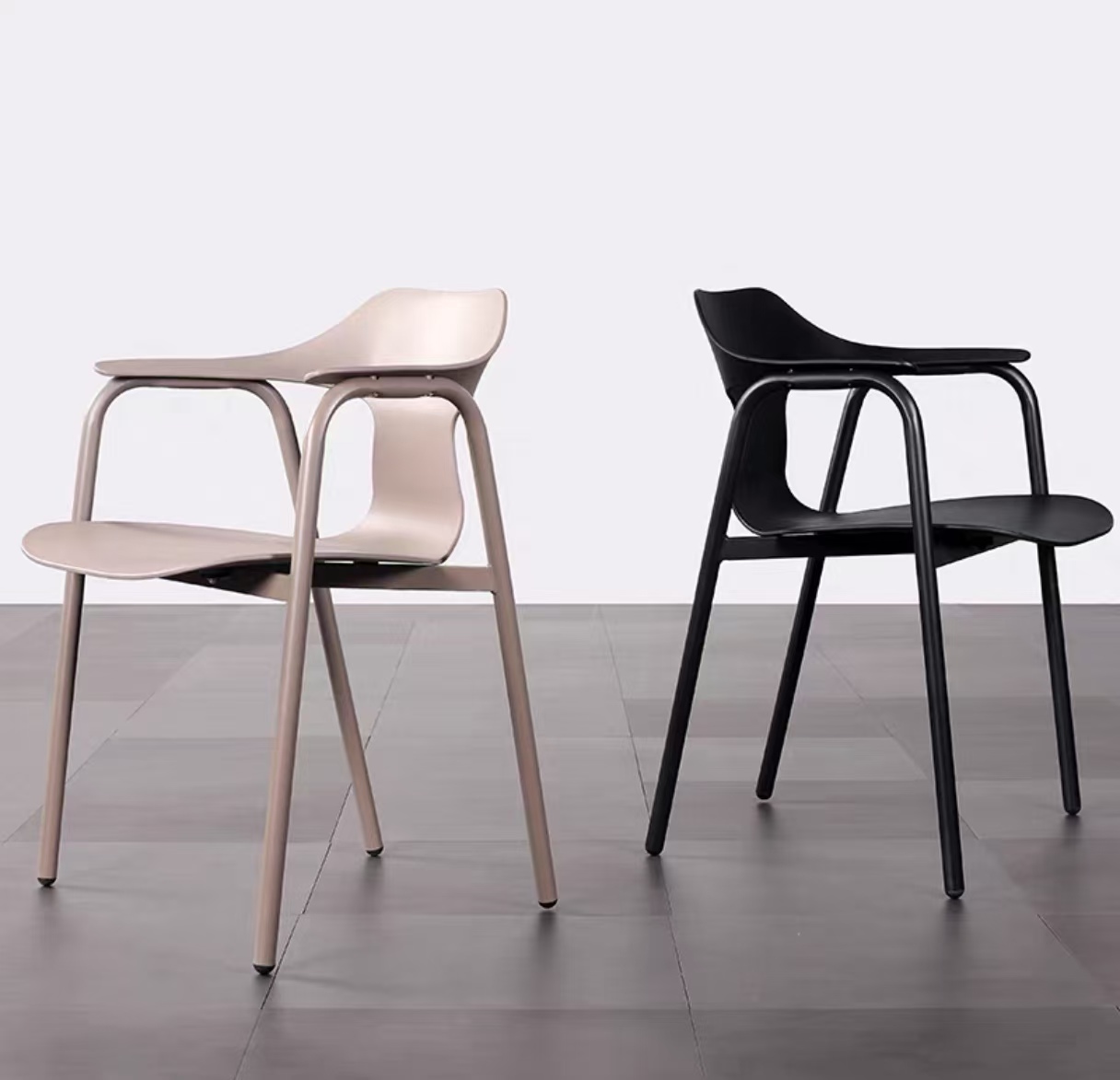 כיסא פולימר ASHTON קפה