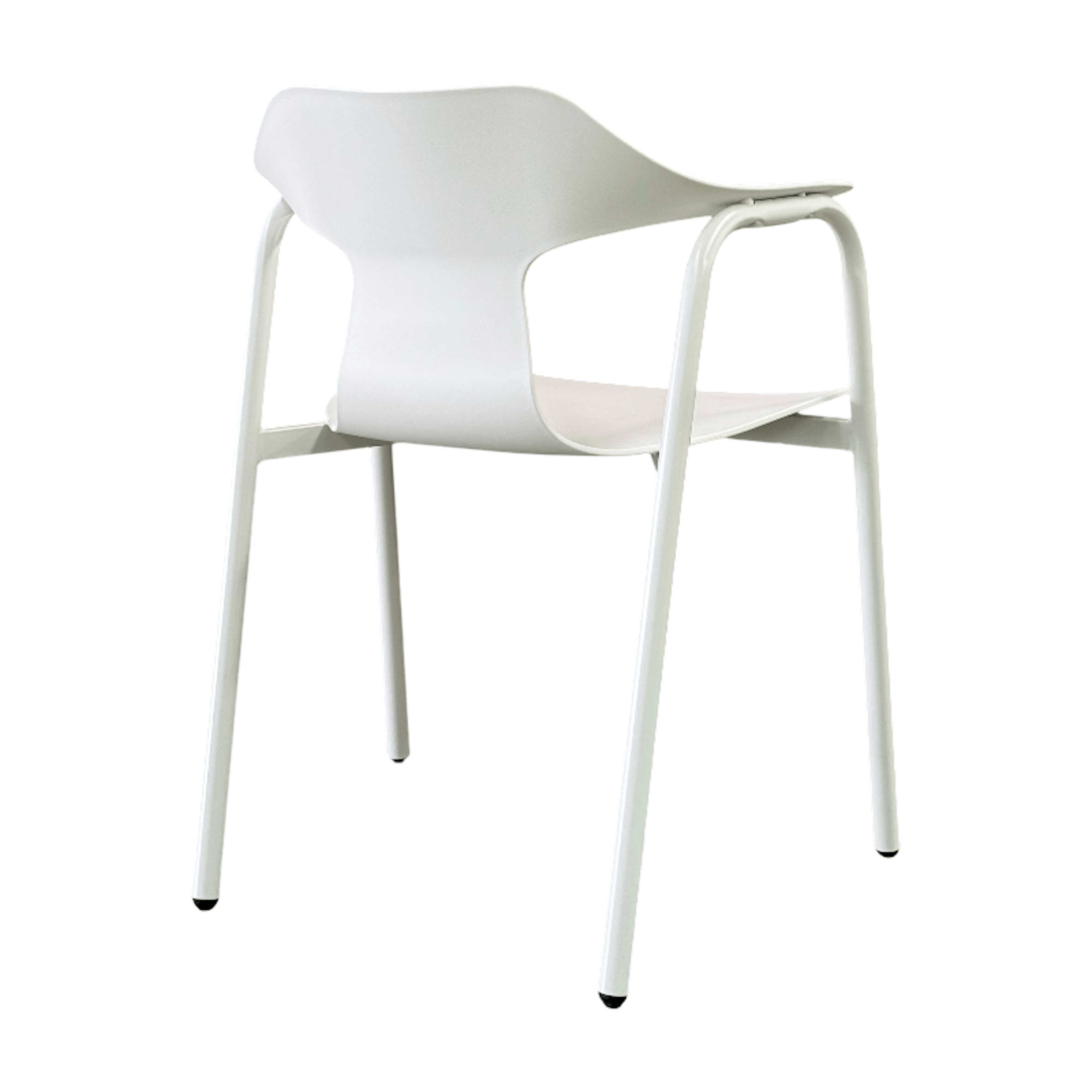 כיסא פולימר ASHTON לבן