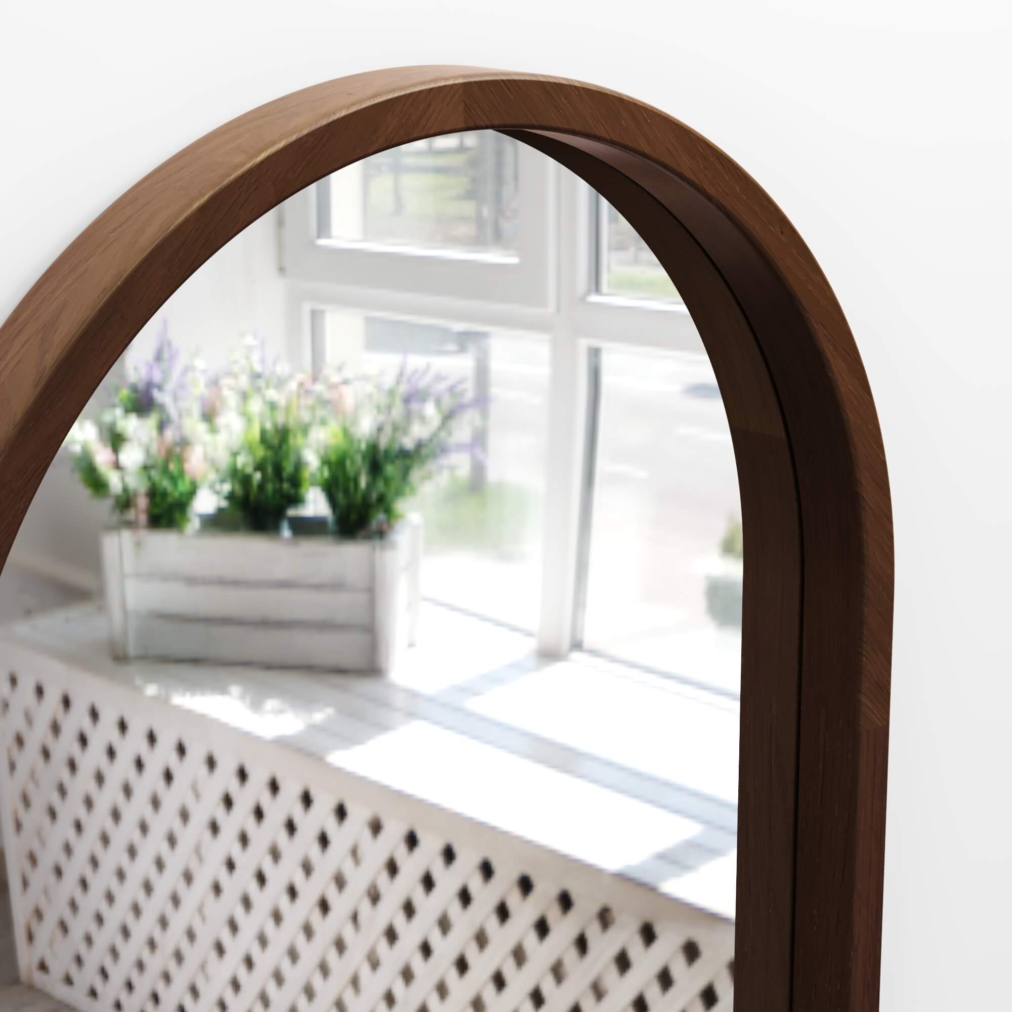 מראת עץ KESHET אגוז מראת עץ KESHET אגוז