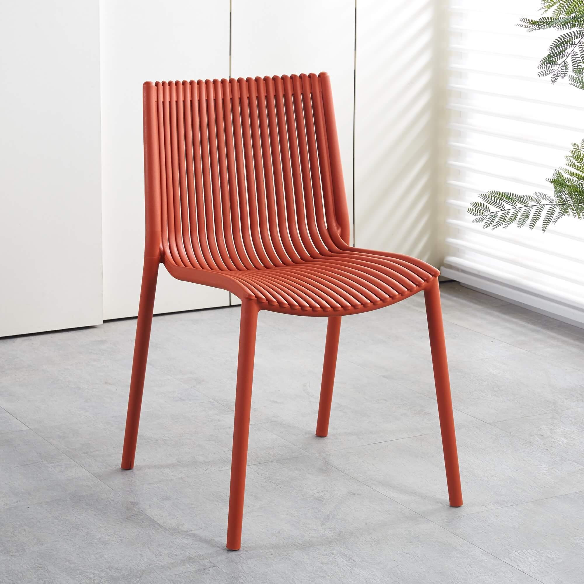 כיסא פולימר SUM אדום