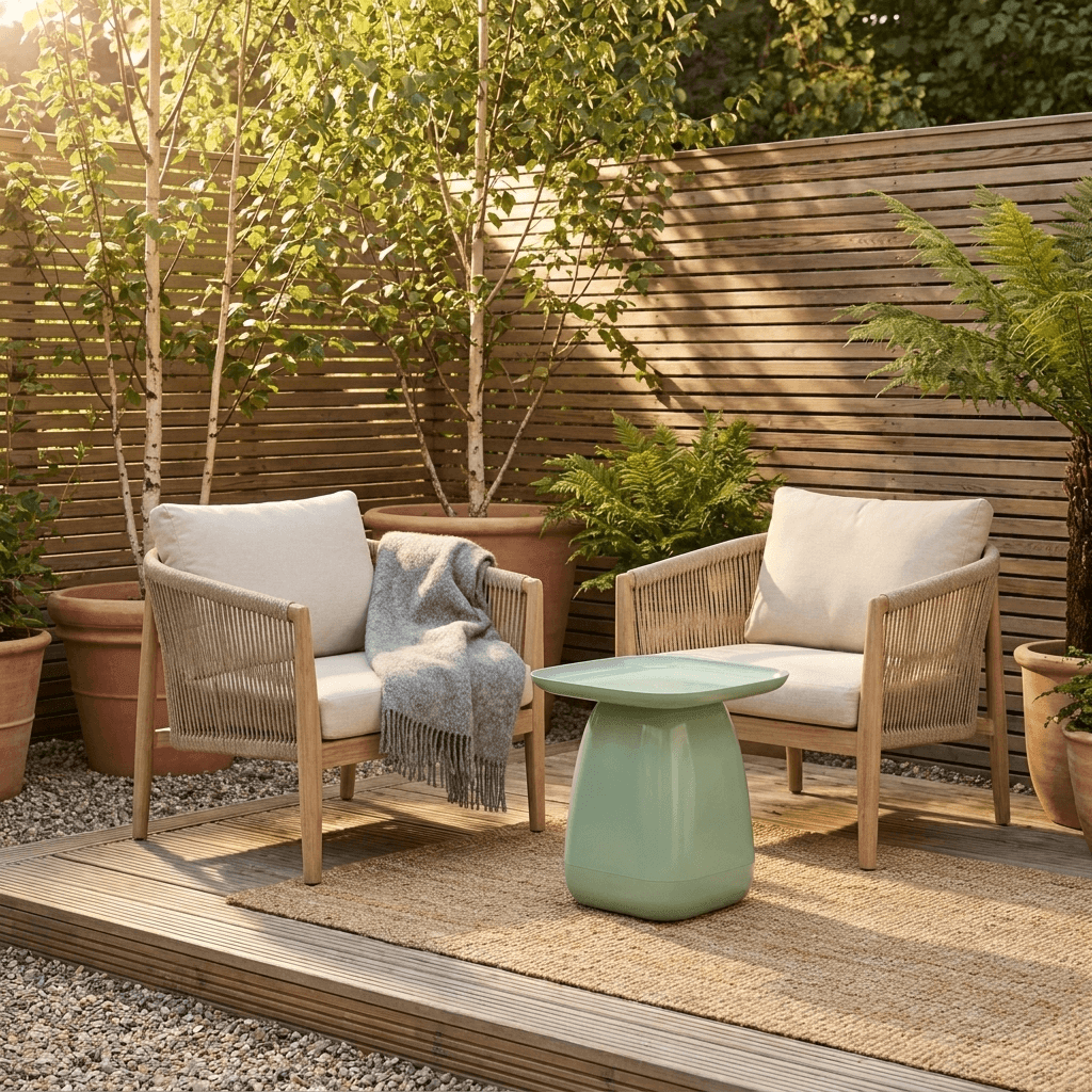 שולחן קפה 46 ירוק