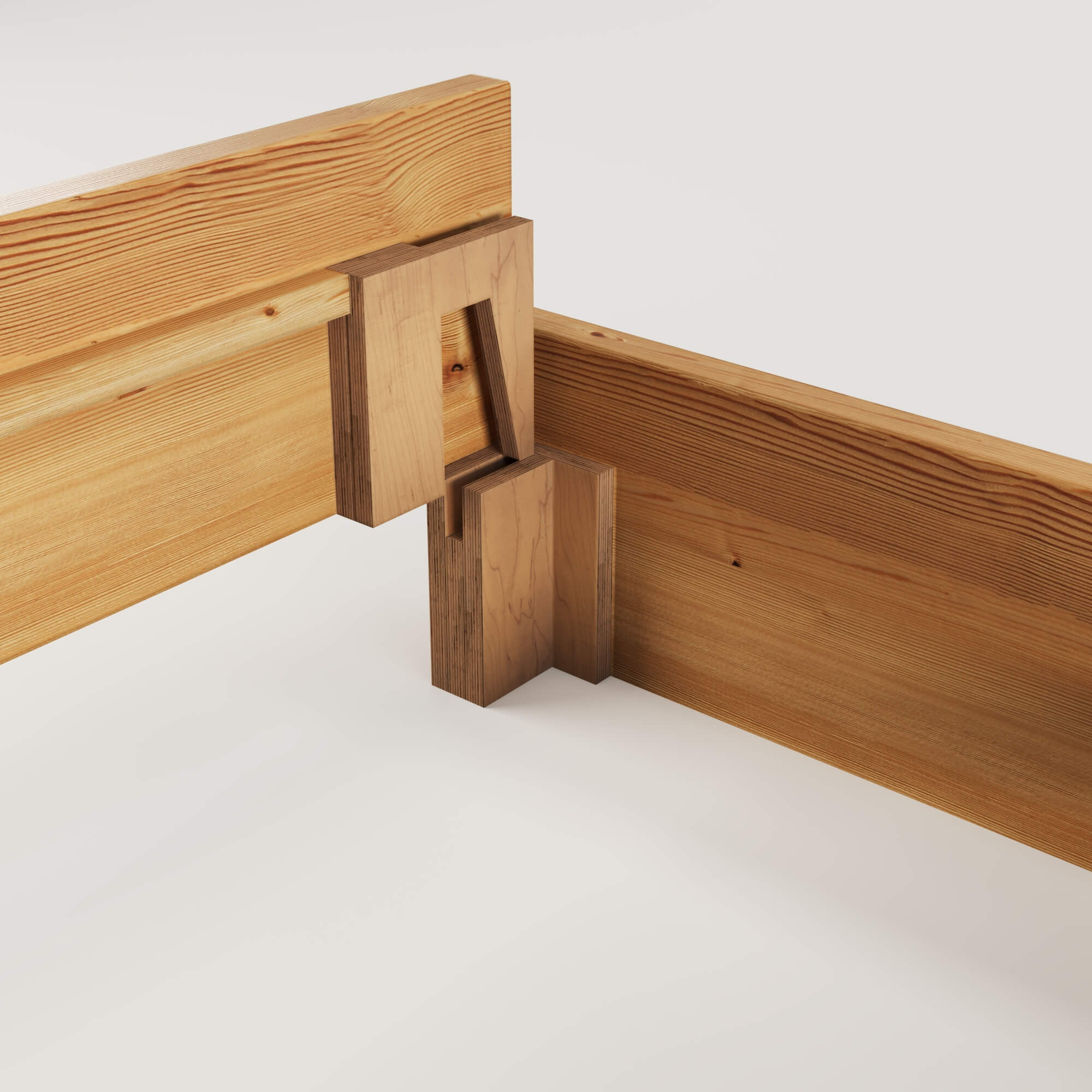 מיטת ZEN אורן מלא