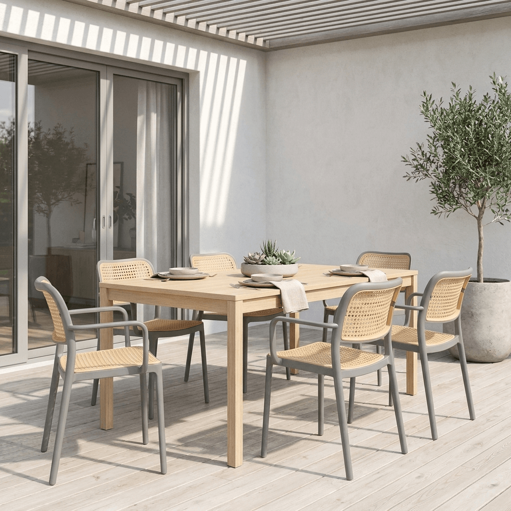 כיסא פולימר HYPE אפור