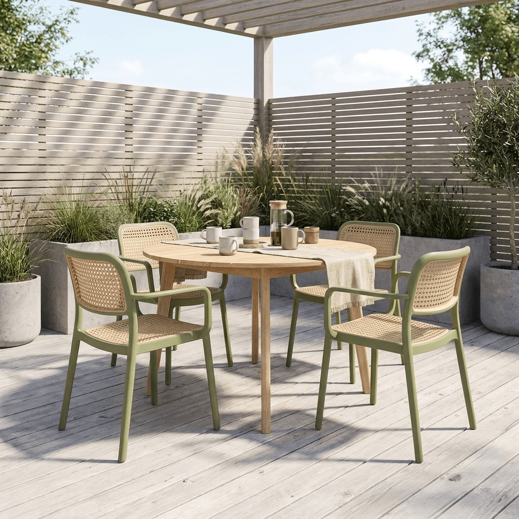 כיסא פולימר HYPE ירוק